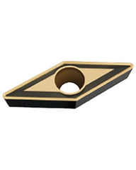 VCMT 331 MP MC6025, 0.4 mm Corner Radius, 4.76 mm Thick, 9.525 mm Inscribed Circle, Turning Indexable Insert