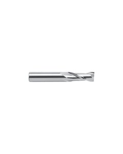 ‎L6230 - 8 mm Dia. × 20 mm LOC × 10 mm Shank Dia. × 65 mm OAL, 2 Flutes, HSSCo, Bright Coating, Square End Mill