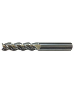 ‎L9719 - 1/2″ Cutting Dia. × 5/8″ LOC × 1/2″ Shank Dia. × 2-1/2″ OAL, 0.03″ Corner Radius, 6 Flutes, Carbide, AlTiN Coating, Corner Rounding Endmill