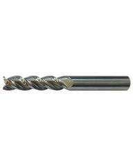 ‎L9719 - 1/2″ Cutting Dia. × 2″ LOC × 1/2″ Shank Dia. × 4″ OAL, 0.03″ Corner Radius, 6 Flutes, Carbide, AlTiN Coating, Corner Rounding Endmill