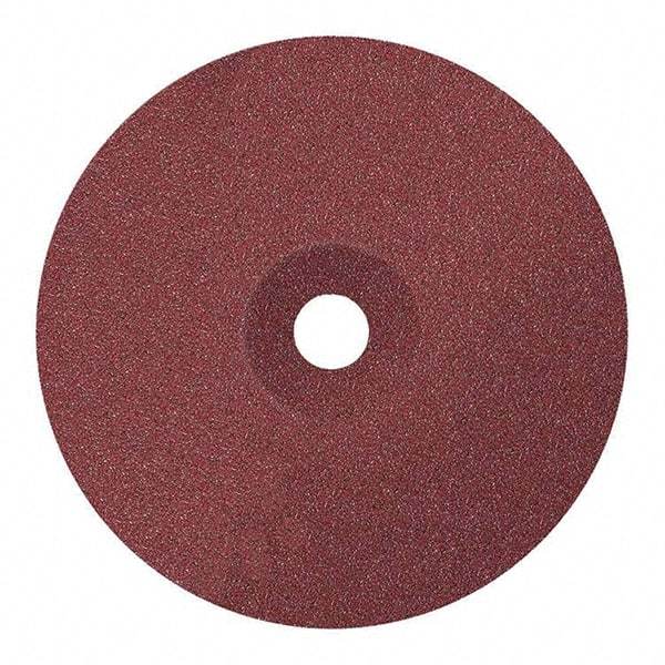 WALTER Surface Technologies - 7" Diam 7/8" Hole 40 Grit Fiber Disc - Aluminum Oxide - Caliber Tooling