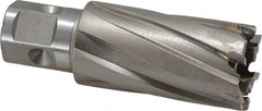 Nitto Kohki - 1" Diam x 1-3/8" Deep Carbide-Tipped Annular Cutter - Caliber Tooling