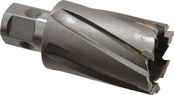 Nitto Kohki - 1-1/4" Diam x 1-3/8" Deep Carbide-Tipped Annular Cutter - Caliber Tooling