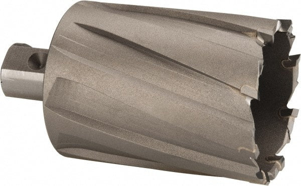 Nitto Kohki - 1-9/16" Diam x 2" Deep Carbide-Tipped Annular Cutter - Caliber Tooling