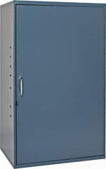 Durham - 2 Shelf Wall Storage Cabinet - Steel, 19-7/8" Wide x 14-1/4" Deep x 32-3/4" High, Gray - Caliber Tooling