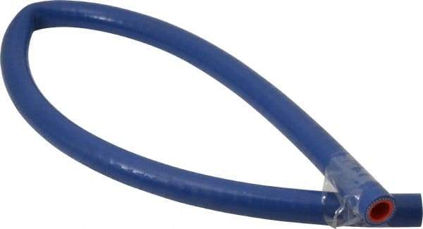 Federal Hose - 5/8" ID x 0.95" OD x 3' OAL, Coolant Hose - -65 to 350°F, Blue - Caliber Tooling