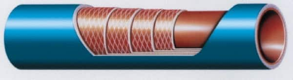 Federal Hose - 2-5/8" ID x 3.02" OD x 3' OAL, Coolant Hose - -65 to 350°F, Blue - Caliber Tooling