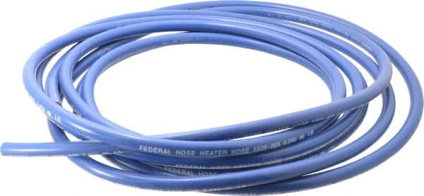 Federal Hose - 1/4" ID x 0.58" OD x 25' OAL, Heater Hose - -65 to 350°F, Blue - Caliber Tooling