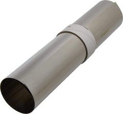 Made in USA - 50 Inch Long x 12 Inch Wide x 0.003 Inch Thick, Roll Shim Stock - Stainless Steel - Caliber Tooling