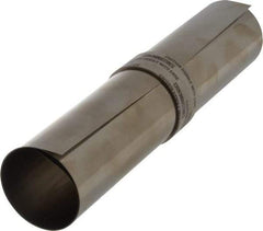 Made in USA - 50 Inch Long x 12 Inch Wide x 0.006 Inch Thick, Roll Shim Stock - Stainless Steel - Caliber Tooling