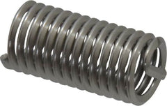 Heli-Coil - 5/16-18 UNC, 0.938" OAL, Free Running Helical Insert - 14-5/8 Free Coils, Tanged, 304 Stainless Steel, Bright Finish, 3D Insert Length - Caliber Tooling