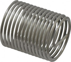 Heli-Coil - 5/8-18 UNF, 0.938" OAL, Free Running Helical Insert - 14-1/8 Free Coils, Tanged, 304 Stainless Steel, Bright Finish, 1-1/2D Insert Length - Caliber Tooling