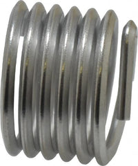 Heli-Coil - 3/4-10 UNC, 3/4" OAL, Free Running Helical Insert - 5-7/8 Free Coils, Tanged, 304 Stainless Steel, Bright Finish, 1D Insert Length - Caliber Tooling