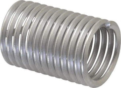 Heli-Coil - 3/4-10 UNC, 1-1/2" OAL, Free Running Helical Insert - 13 Free Coils, Tanged, 304 Stainless Steel, Bright Finish, 2D Insert Length - Caliber Tooling