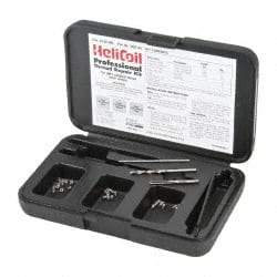 Heli-Coil - 36 Inserts, #4-40 UNC, Thread Repair Kit - 0.168" Insert Length - Exact Industrial Supply