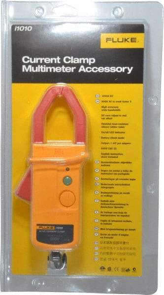 Fluke - Yellow/Red Electrical Test Equipment Clamp - Use with Multimeters - Caliber Tooling