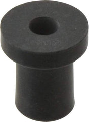 RivetKing - 1/4-20, 0.74" Diam x 0.187" Thick Flange, Rubber Insulated Rivet Nut - UNC Thread, Rubber, 1/2" Body Diam, 0.831" OAL - Caliber Tooling