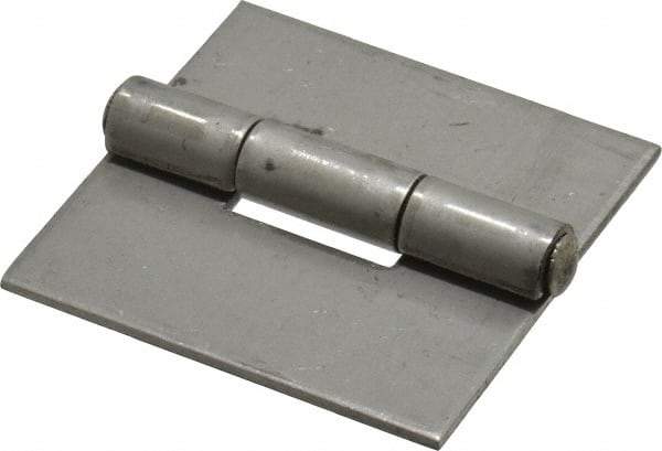 Value Collection - 2" Long x 2" Wide x 0.075" Thick, 316 Stainless Steel Commercial Hinge - 0.187" Pin Diam - Caliber Tooling