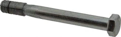 Made in USA - 1/2" Diam, 1/2" Drill, 4" OAL, 1" Min Embedment Taper Bolt Concrete Anchor - Grade 5 Steel, Zinc-Plated Finish, Hex Head, Hex Drive - Caliber Tooling