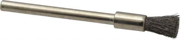 Osborn - 3/16" Brush Diam, End Brush - 1/8" Diam Shank, 25,000 Max RPM - Caliber Tooling