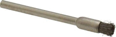 Osborn - 3/16" Brush Diam, End Brush - 1/8" Diam Shank, 25,000 Max RPM - Caliber Tooling