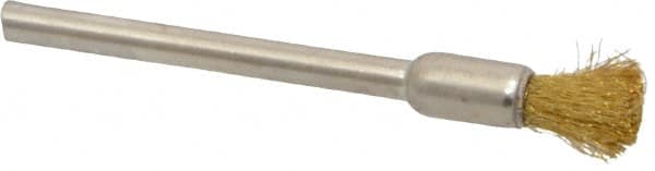 Osborn - 3/16" Brush Diam, End Brush - 1/8" Diam Shank, 25,000 Max RPM - Caliber Tooling