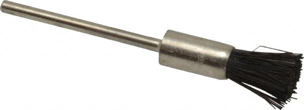 Osborn - 1/4" Brush Diam, End Brush - 3/32" Diam Shank, 25,000 Max RPM - Caliber Tooling