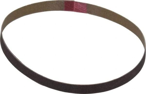 Tru-Maxx - 3/8" Wide x 13" OAL, 180 Grit, Aluminum Oxide Abrasive Belt - Aluminum Oxide, Very Fine, Coated - Caliber Tooling