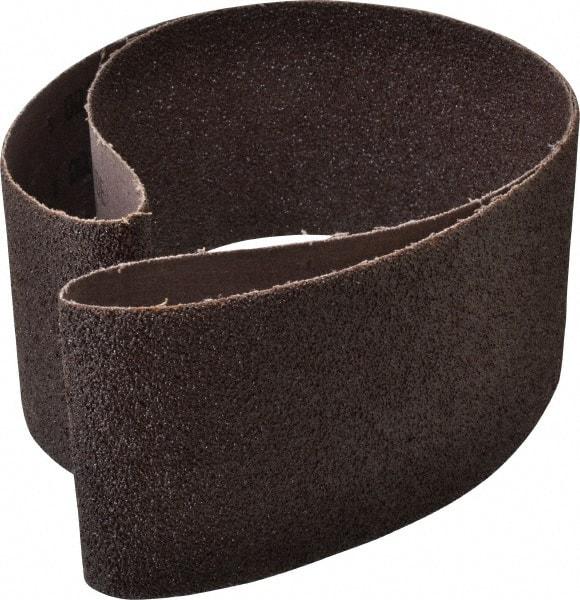 Tru-Maxx - 4" Wide x 48" OAL, 36 Grit, Aluminum Oxide Abrasive Belt - Aluminum Oxide, Very Coarse, Coated, Cloth Backing - Caliber Tooling