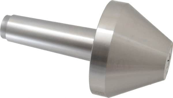 Riten - MT5 Taper Shank, 5" Head Diam 8,000 Lb Capacity Live Center - 3-13/16" Head Length, 2" Point Diam, 3-13/16" Point Len, 4,800 Lb Max Workpc, Bull Nose Point - Caliber Tooling