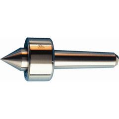 Riten - MT3 Taper Shank, 2-1/8" Head Diam, 6,750 Lb Capacity Live Center - Exact Industrial Supply