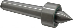 Riten - MT3 Taper Shank, 1-11/16" Head Diam 4,250 Lb Capacity Live Center - 1,000 Max RPM, 15/16" Head Length, 7/8" Point Diam, 1-1/16" Point Len, 1,000 Lb Max Workpc, Standard Point - Caliber Tooling