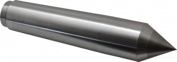 Riten - 1-3/4" Head Diam, Carbide-Tipped Steel Standard Point Solid Dead Center - 5MT Morse Taper, 1-3/4" Point Diam - Caliber Tooling