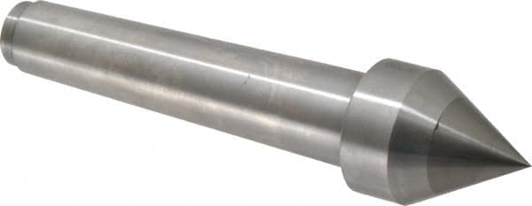 Riten - 1-3/4" Head Diam, Carbide-Tipped Steel Standard Point Solid Dead Center - Jarno 10 Taper, 1-3/4" Point Diam - Caliber Tooling