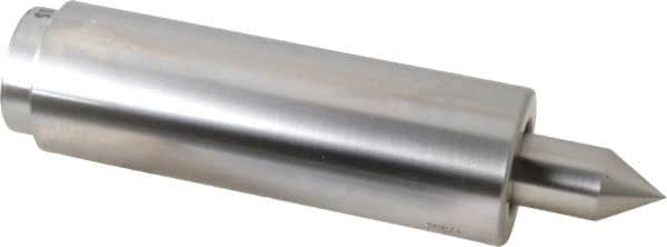 Concentric - Straight Shank, Live Center - 1,500 Max RPM, 0.686" Point Diam, 1.38" Point Len, 2,500 Lb Max Workpiece, Standard Point - Caliber Tooling