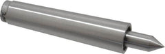 Concentric - MT2 Taper Shank, 1,400 Lb Capacity Live Center - 3,000 Max RPM, 0.378" Point Diam, 0.88" Point Len, 274 Lb Max Workpc, Standard Point - Caliber Tooling