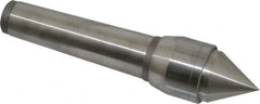 Value Collection - MT3 Taper Shank, 1.27" Head Diam Live Center - 1.08" Point Len, 661 Lb Max Workpc, 5.71" OAL, Standard Point - Caliber Tooling