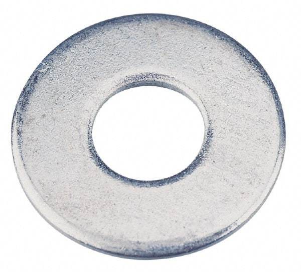 Value Collection - 5/16" Screw, Steel USS Flat Washer - 0.37" ID x 0.905" OD, 0.104" Thick, Zinc-Plated Finish - Caliber Tooling