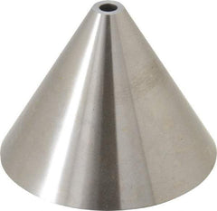 Concentric - 5MT Taper, 0.51 to 3.33" Point Diam, Hardened Tool Steel Lathe Bell Head Point - Compatible with Live Centers - Caliber Tooling