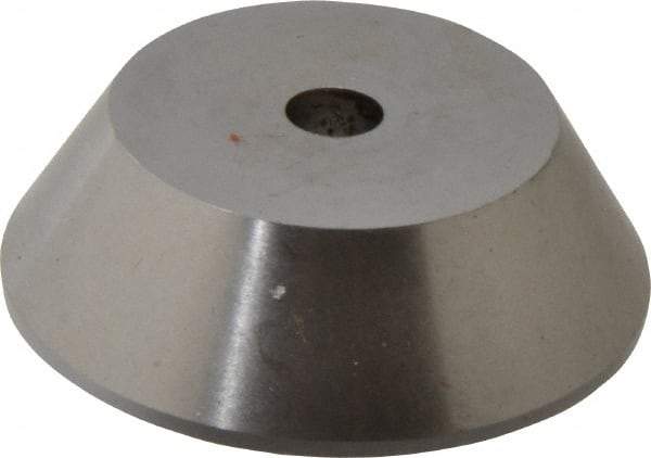 Concentric - 1.24 to 1.82" Point Diam, Hardened Tool Steel Lathe Bell Head Point - Compatible with Live Centers - Caliber Tooling