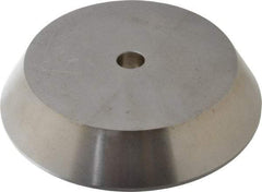 Concentric - 6.06 to 7.65" Point Diam, Hardened Tool Steel Lathe Bell Head Point - Compatible with Live Centers - Caliber Tooling