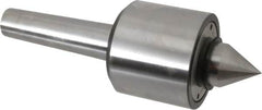 Riten - MT4 Taper Shank, 3-1/16" Head Diam 4,500 Lb Capacity Live Center - 4,000 Max RPM, 2-25/32" Head Length, 1-3/8" Point Diam, 1-13/16" Point Len, 2,100 Lb Max Workpc, Standard Point - Caliber Tooling