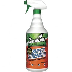 Mean Green - 32 oz Spray Bottle Cleaner/Degreaser - Liquid, Biodegradable, Low Odor - Caliber Tooling