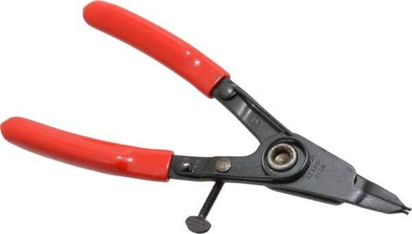 Rotor Clip - SH External Retaining Ring Pliers - 5-1/2" OAL - Caliber Tooling