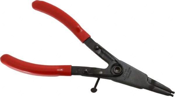 Rotor Clip - SH External Retaining Ring Pliers - 9-1/8" OAL - Caliber Tooling