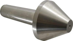 Royal Products - MT5 Taper Shank, 4.15" Head Diam 3,410 Lb Capacity Live Center - 4,500 Max RPM, 3" Head Length, 1-1/4" Point Diam, 3.01" Point Len, 860 Lb Max Workpc, 8-11/16" OAL, Bull Nose Point - Caliber Tooling