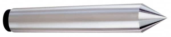 Royal Products - 1.748" Head Diam, High Speed Steel Standard Point Solid Dead Center - 5MT Morse Taper, 1.748" Point Diam, 8-1/2" OAL - Caliber Tooling