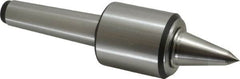 Royal Products - MT4 Taper Shank, 2.45" Head Diam 1,905 Lb Capacity Carbide Tipped Live Center - 12,000 Max RPM, 2.78" Head Length, 1-1/4" Point Diam, 2.35" Point Len, 525 Lb Max Workpc, 9-5/8" OAL, 1/2" Tip Diam, Long Point - Caliber Tooling