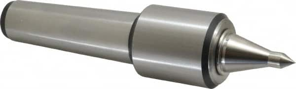 Royal Products - MT5 Taper Shank, 2.45" Head Diam 1,905 Lb Capacity Live Center - 12,000 Max RPM, 2.78" Head Length, 1-1/4" Point Diam, 2.35" Point Len, 525 Lb Max Workpc, 10-3/4" OAL, 1/2" Tip Diam, Long Point - Caliber Tooling