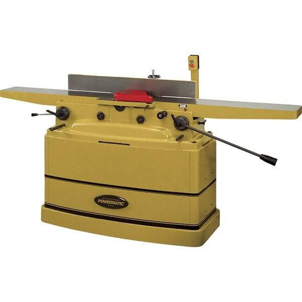 Jet - 7,000 RPM, 8" Cutting Width, 1/2" Cutting Depth, Jointer - 4-3/4" Fence Height, 38-3/16" Fence Length, 2 hp - Caliber Tooling